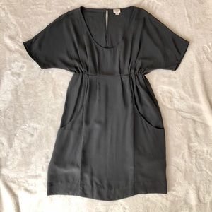Aritzia Wilfred Dress Black Silk XS